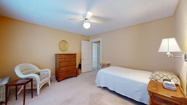 30 Hartshorn Ave, Worcester, MA 01602 - bedroom with light carpet and a ceiling fan