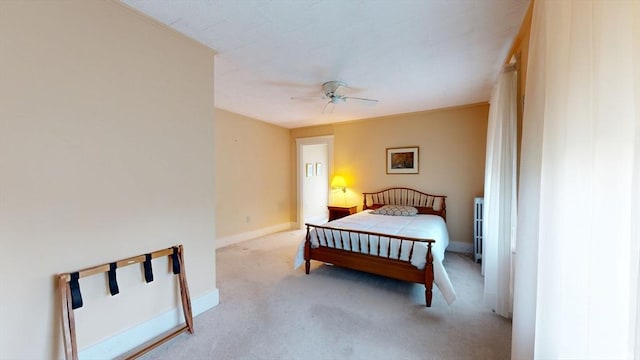 30 Hartshorn Ave, Worcester, MA 01602 - bedroom featuring carpet flooring, a ceiling fan, and baseboards