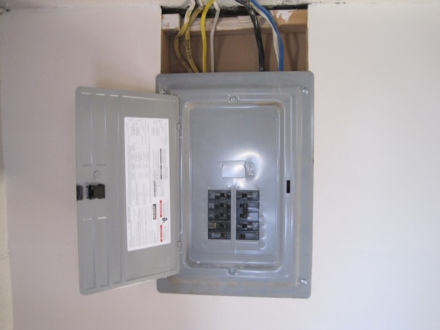 utilities with electric panel