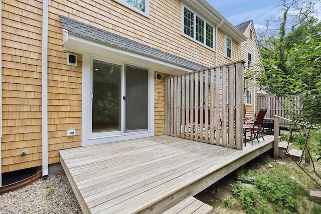 176 Palmer Ave Unit 2, Falmouth, MA 02540 - view of wooden deck