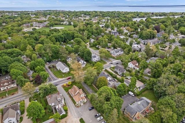 176 Palmer Ave Unit 2, Falmouth, MA 02540 - aerial view of property's location featuring nearby suburban area and a large body of water