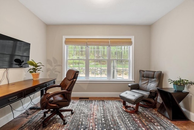 57 Houghton Farm Ln, Bolton, MA 01740 - office space featuring baseboards and wood finished floors