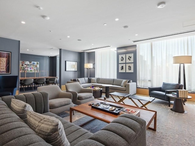 380 Harrison Ave Unit Ph1K, Boston, MA 02118 - living room featuring recessed lighting