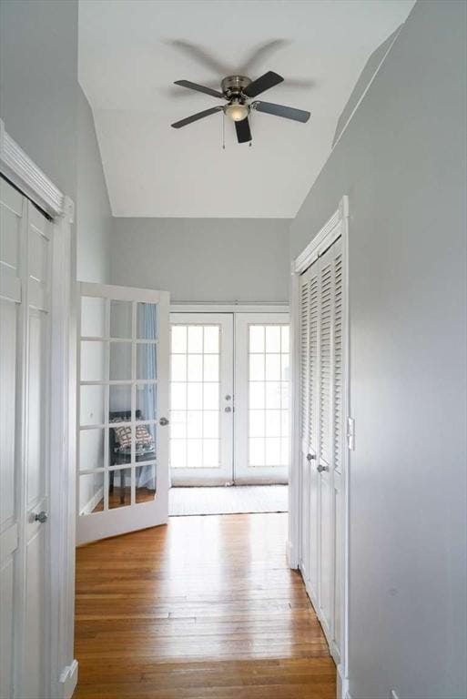 6 Sunrise, Auburn, MA 01501 - interior space with french doors and vaulted ceiling