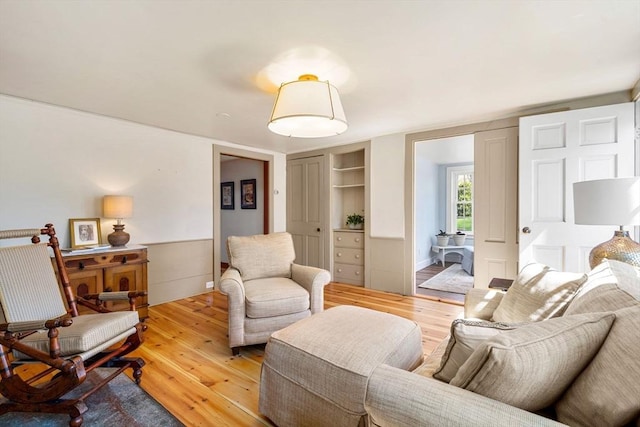 228 Main St, Groton, MA 01450 - living room featuring light wood-style floors