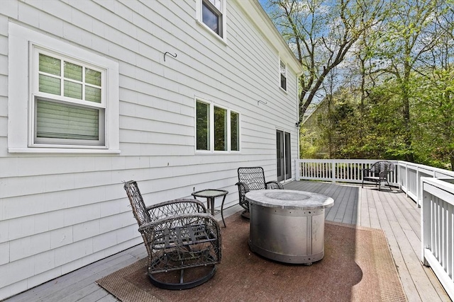 59 First Parish Rd, Norwell, MA 02061 - view of wooden terrace