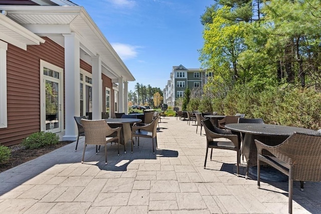 view of patio / terrace with outdoor dining space