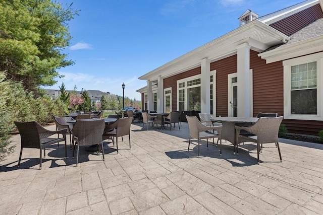 view of patio / terrace with outdoor dining space