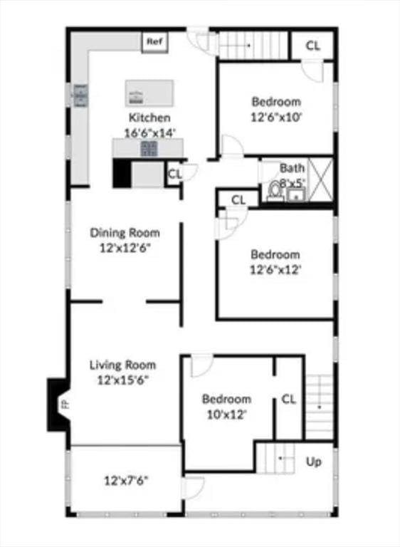 135-137 Summer St, Waltham, MA 02452 - property floor plan