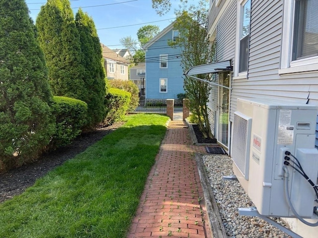 135-137 Summer St, Waltham, MA 02452 - view of grassy yard with ac unit