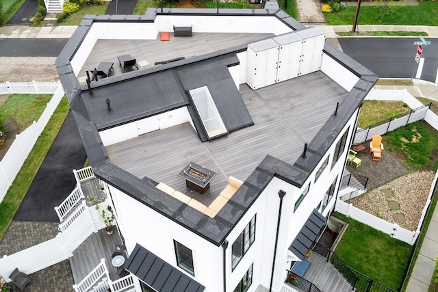 bird's eye view