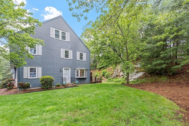 10 Oak Ridge Dr Unit 6, Maynard, MA 01754 - colonial home featuring a front yard
