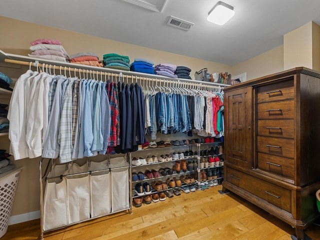 57 Hampton St, Auburn, MA 01501 - walk in closet with hardwood / wood-style flooring