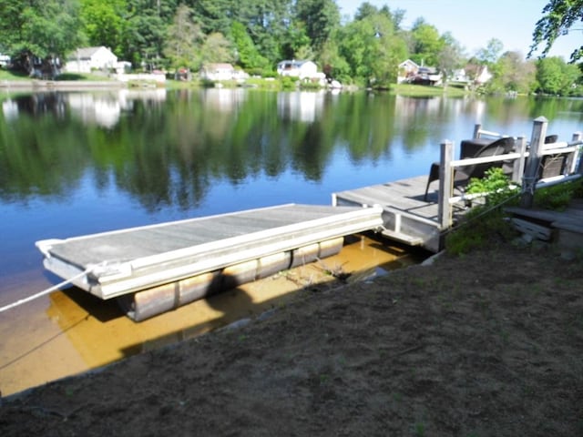 55A Millville Cir, Salem, NH 03079 - dock area with a water view