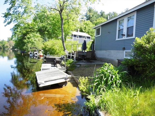 55A Millville Cir, Salem, NH 03079 - dock featuring a water view