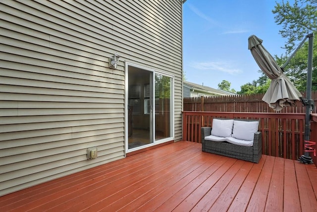 82 Lloyd Ave, Springfield, MA 01119 - view of wooden terrace