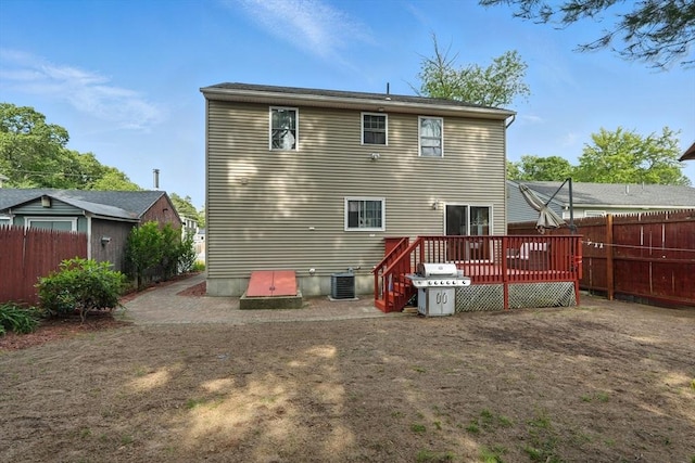 82 Lloyd Ave, Springfield, MA 01119 - rear view of house with a deck