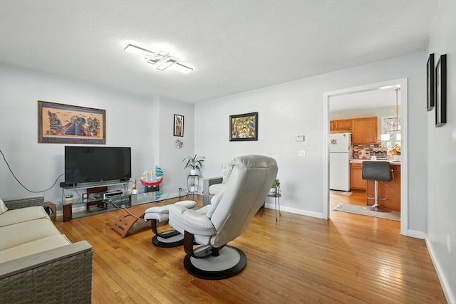 82 Lloyd Ave, Springfield, MA 01119 - living room featuring light wood-style floors