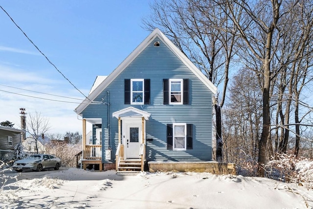 view of front of house