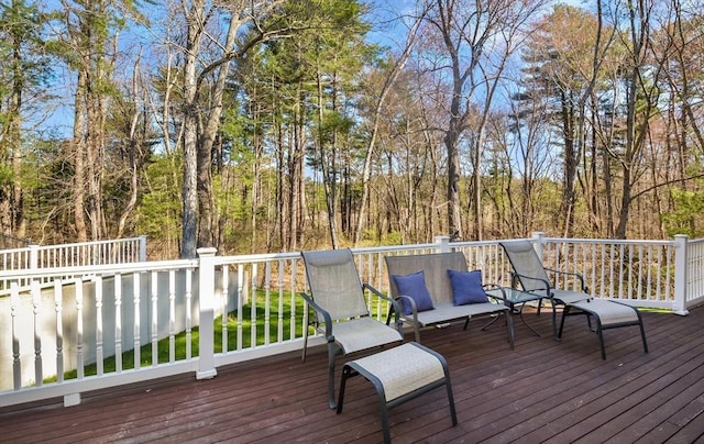 view of deck