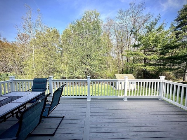 view of deck