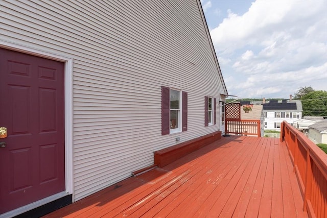 135 Main St, Blackstone, MA 01504 - view of wooden deck