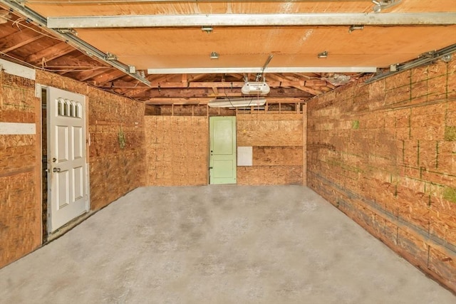 120 E Ashland St, Brockton, MA 02302 - garage with a garage door opener