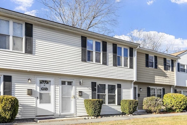 view of townhome / multi-family property