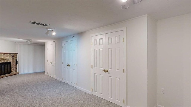 33 Cobblestone Ln Unit 33, Worcester, MA 01606 - hallway with carpet floors and baseboards