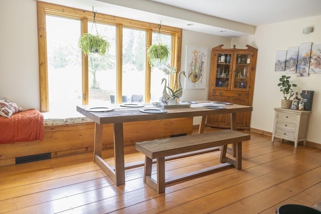 697 Rte 197, Woodstock, CT 06281 - dining room with light wood finished floors