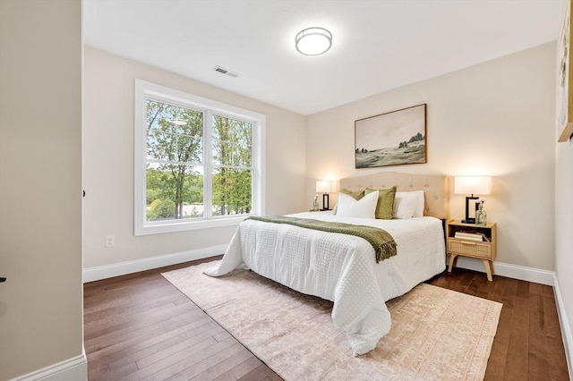 59A Mount Ave, Worcester, MA 01606 - bedroom with baseboards and dark wood-style flooring
