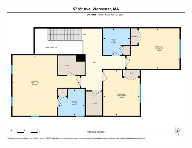 59A Mount Ave, Worcester, MA 01606 - home floor plan
