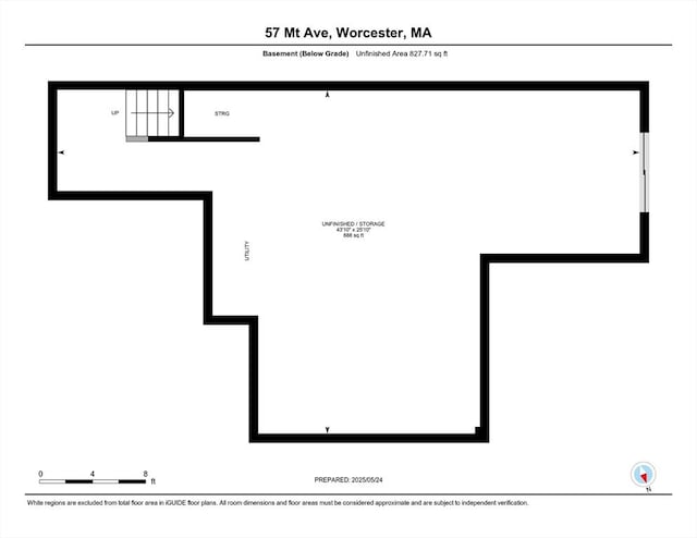 59A Mount Ave, Worcester, MA 01606 - floor plan / room layout