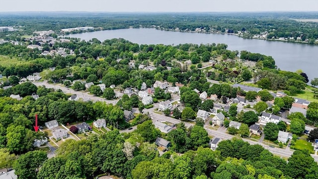 15 Eustis Ave, Wakefield, MA 01880 - view of property location with a nearby body of water and a forest