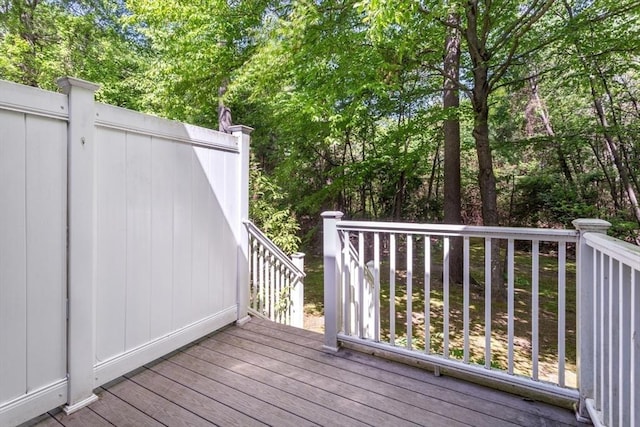 29 Benjamin Landing Ln Unit 29, Franklin, MA 02038 - deck with view of wooded area