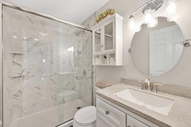24 Azalea Way, Belchertown, MA 01007 - bathroom featuring a marble finish shower and vanity