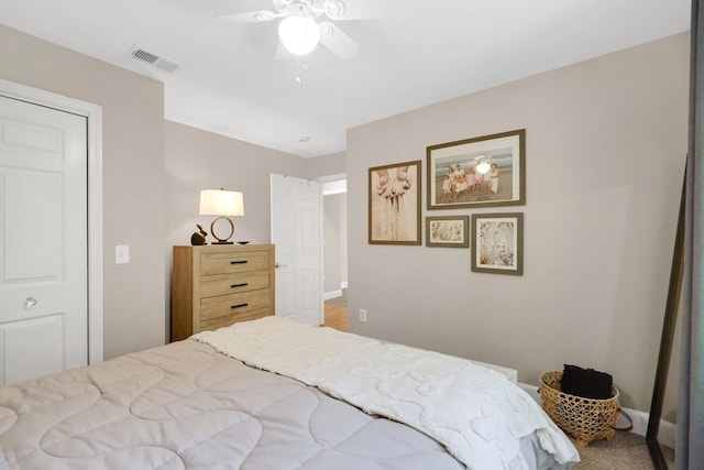 24 Azalea Way, Belchertown, MA 01007 - bedroom with ceiling fan and baseboards