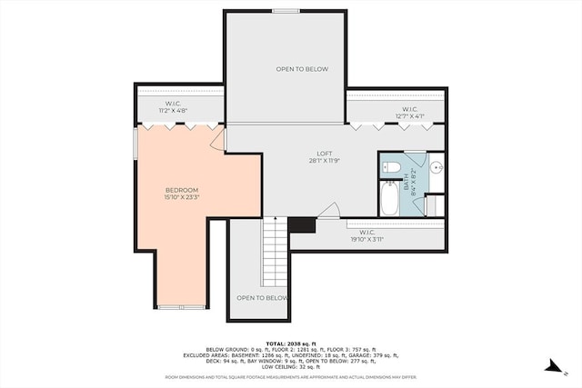 floor plan / room layout