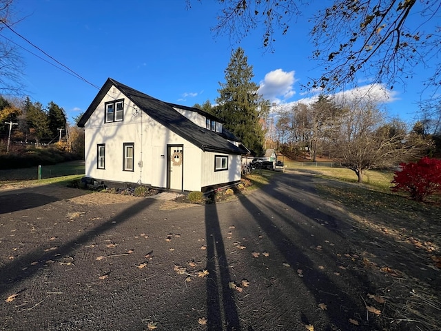 view of side of home