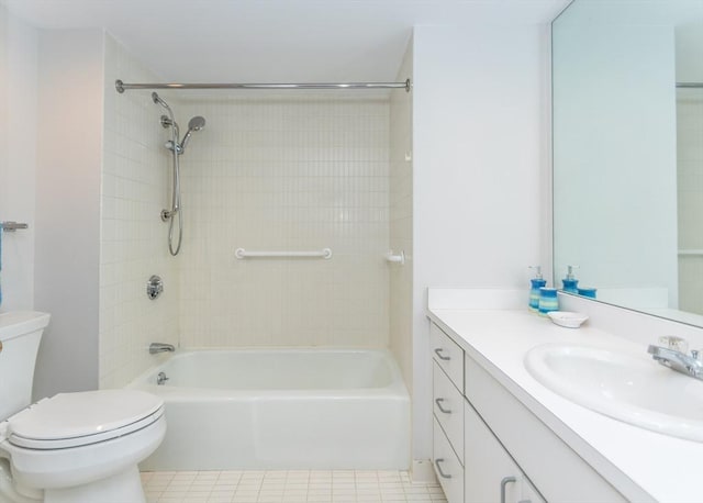 173 Oak Unit 208W, Newton, MA 02464 - bathroom with vanity and shower / tub combination