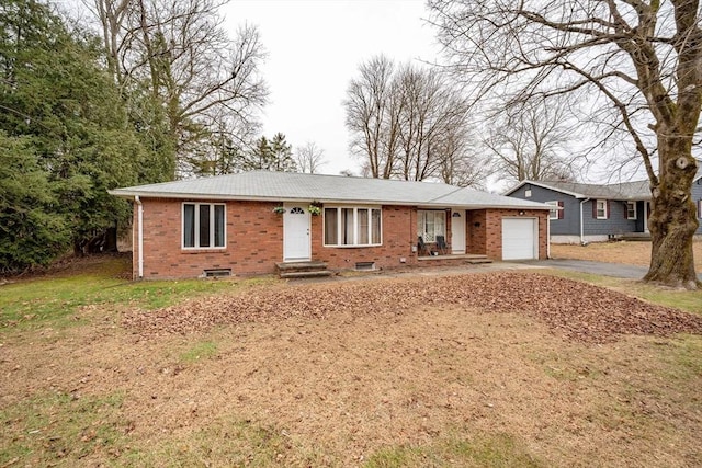 ranch-style house with a garage