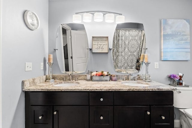 27 Nadias Way, Brockton, MA 02301 - full bathroom with toilet and double vanity