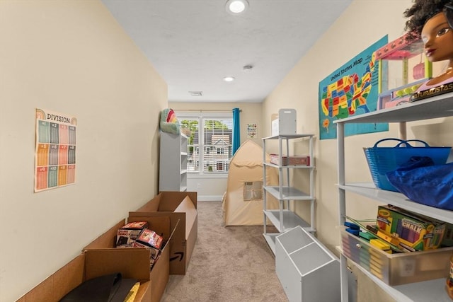 27 Nadias Way, Brockton, MA 02301 - hallway featuring carpet, recessed lighting, and baseboards