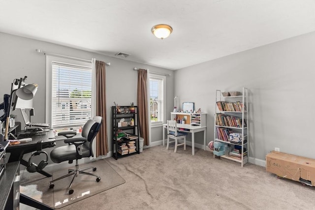 27 Nadias Way, Brockton, MA 02301 - carpeted home office featuring plenty of natural light and baseboards