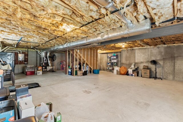27 Nadias Way, Brockton, MA 02301 - view of unfinished basement