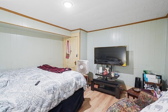 19 Chester St, Fitchburg, MA 01420 - bedroom featuring wood finished floors and ornamental molding