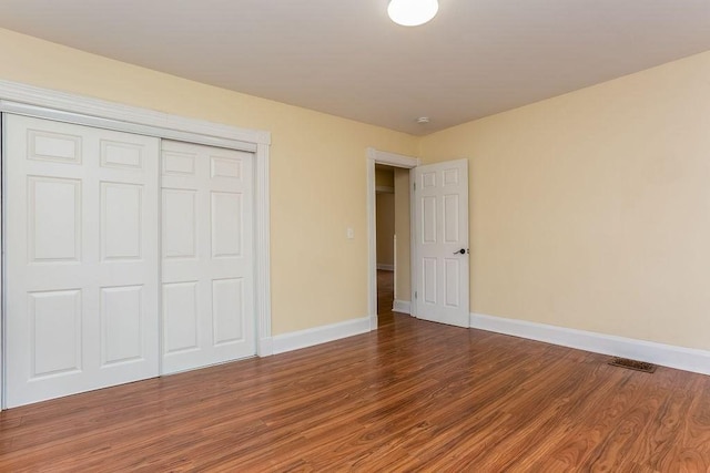67 Alexander St, Springfield, MA 01107 - unfurnished bedroom featuring wood finished floors and a closet