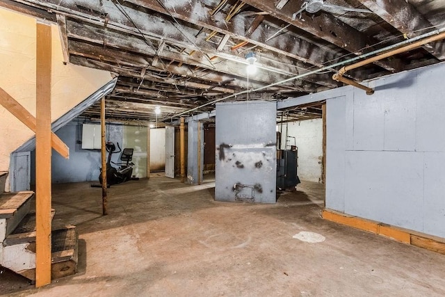 67 Alexander St, Springfield, MA 01107 - view of unfinished basement