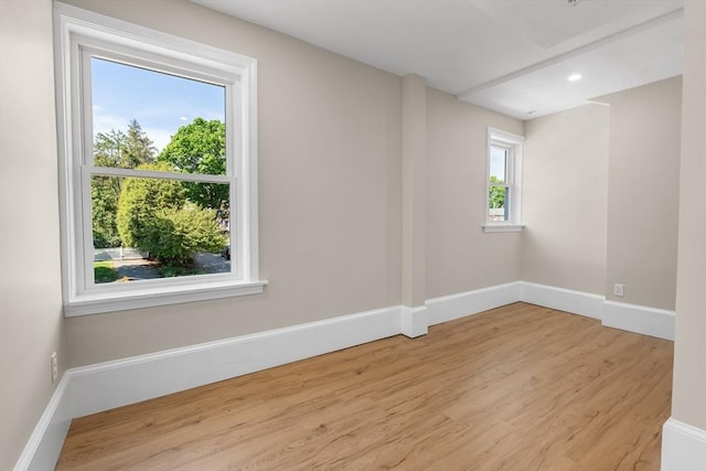 6 Windsor St, Andover, MA 01810 - unfurnished room with wood finished floors and baseboards