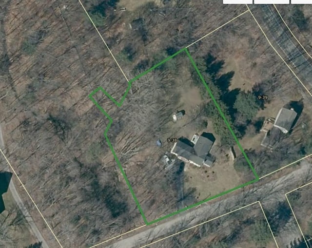 5 Ingalls Rd, Tyngsborough, MA 01879 - aerial map of property and surrounding area with property parcel outlined